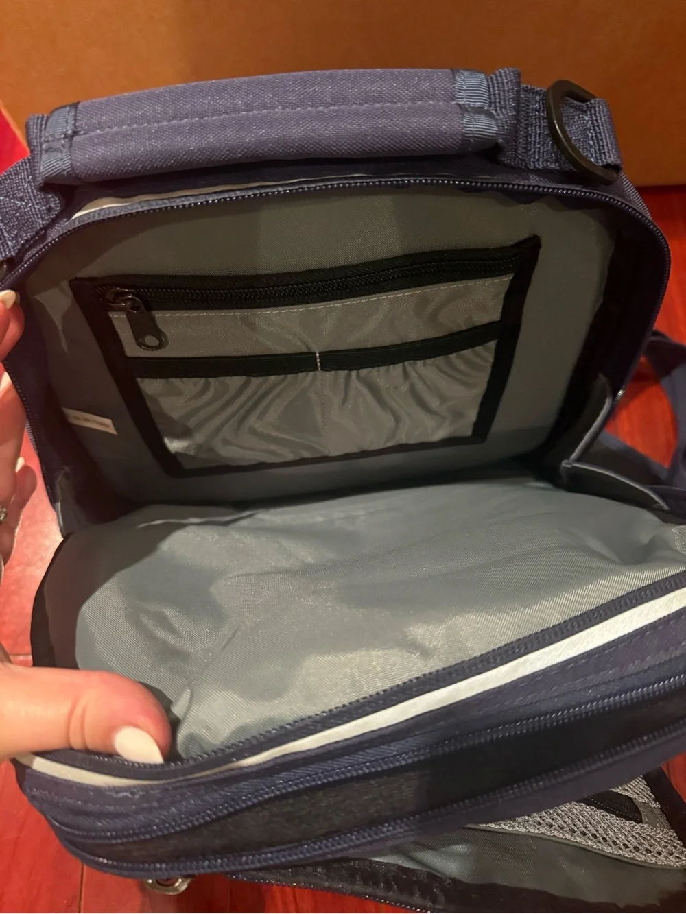 United Airlines AMT Day  2020 Navy Crossbody Messenger Bag